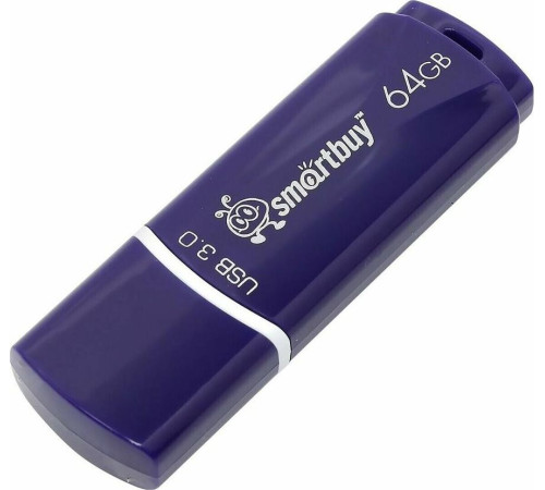 SMARTBUY (SB64GBCRW-BL) 64GB CROWN BLUE USB 3.0