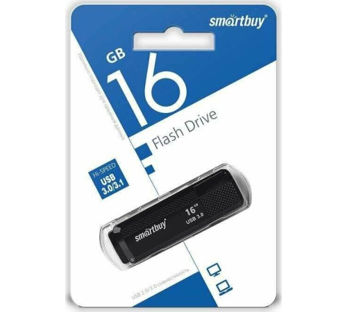 SMARTBUY (SB16GBDK-K3) 16GB DOCK BLACK USB 3.0
