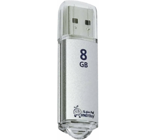 SMARTBUY (SB8GBVC-S) 8GB V-CUT SILVER