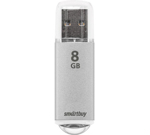 SMARTBUY (SB8GBVC-S) 8GB V-CUT SILVER