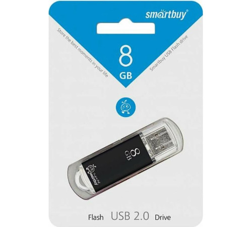 SMARTBUY (SB8GBVC-K) 8GB V-CUT BLACK