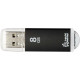 SMARTBUY (SB8GBVC-K) 8GB V-CUT BLACK