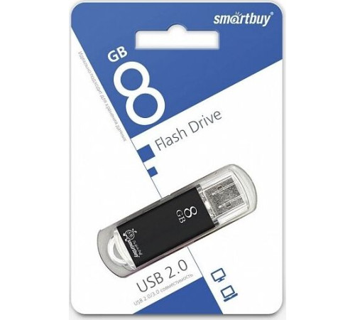 SMARTBUY (SB8GBVC-K) 8GB V-CUT BLACK
