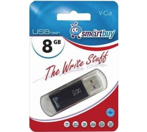 SMARTBUY (SB8GBVC-K) 8GB V-CUT BLACK