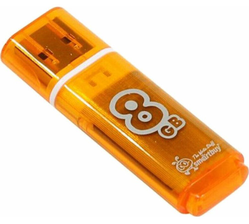 SMARTBUY (SB8GBGS-Or) 8GB GLOSSY SERIES ORANGE