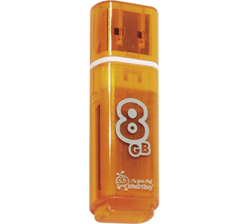 SMARTBUY (SB8GBGS-Or) 8GB GLOSSY SERIES ORANGE