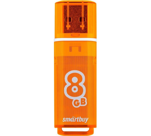 SMARTBUY (SB8GBGS-Or) 8GB GLOSSY SERIES ORANGE