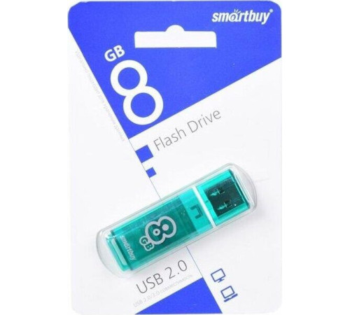 SMARTBUY (SB8GBGS-G) 8GB GLOSSY SERIES GREEN
