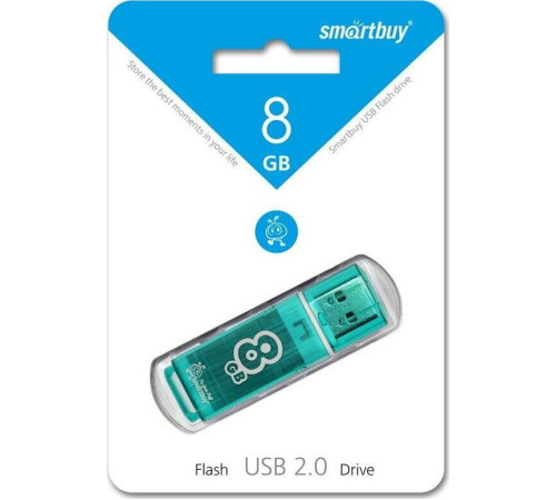 SMARTBUY (SB8GBGS-G) 8GB GLOSSY SERIES GREEN