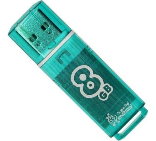 SMARTBUY (SB8GBGS-G) 8GB GLOSSY SERIES GREEN