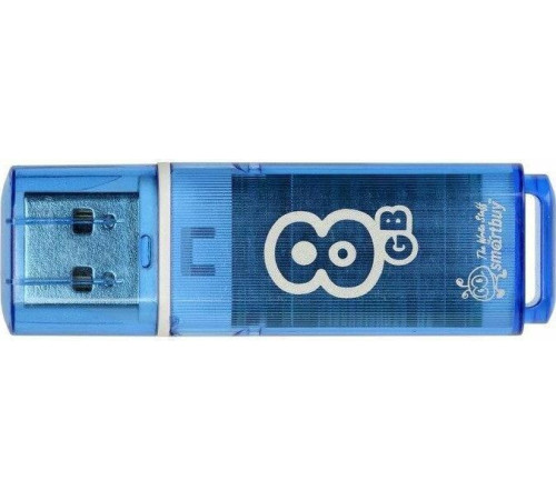 SMARTBUY (SB8GBGS-B) 8GB GLOSSY SERIES BLUE