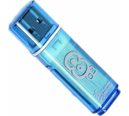 SMARTBUY (SB8GBGS-B) 8GB GLOSSY SERIES BLUE