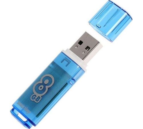 SMARTBUY (SB8GBGS-B) 8GB GLOSSY SERIES BLUE