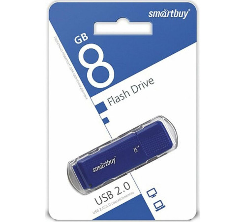 SMARTBUY (SB8GBDK-B) 8GB DOCK BLUE