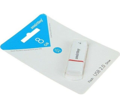 SMARTBUY (SB8GBCRW-W) 8GB CROWN WHITE