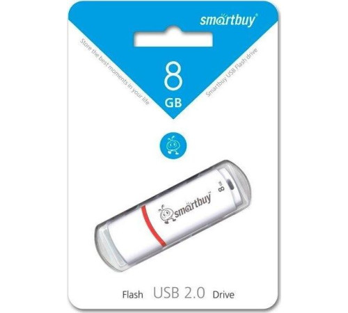 SMARTBUY (SB8GBCRW-W) 8GB CROWN WHITE