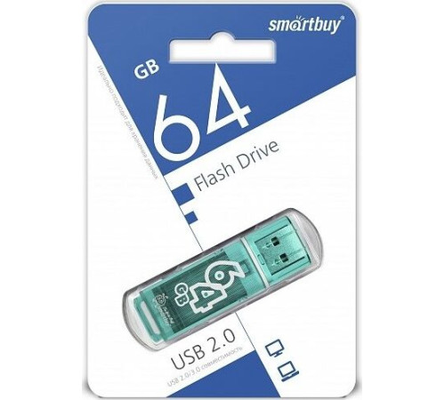SMARTBUY (SB64GBGS-G) 64GB GLOSSY SERIES изумрудный