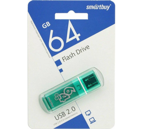SMARTBUY (SB64GBGS-G) 64GB GLOSSY SERIES изумрудный
