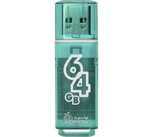SMARTBUY (SB64GBGS-G) 64GB GLOSSY SERIES изумрудный