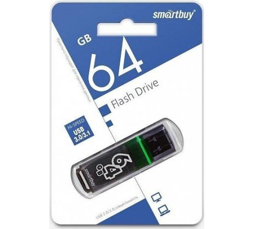 SMARTBUY (SB64GBGS-K) 64GB GLOSSY SERIES BLACK
