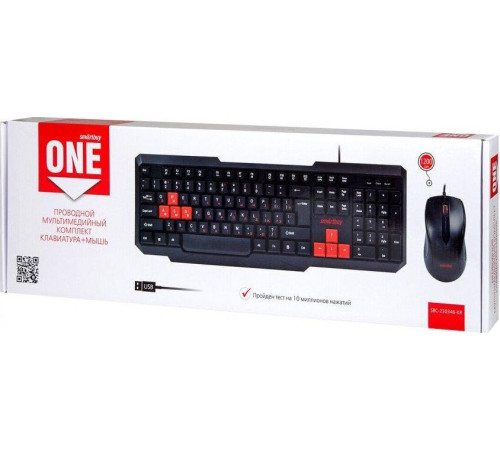 SMARTBUY (SBC-230346-KR) черный/красный