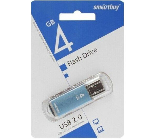 SMARTBUY (SB4GBVC-B) 4GB V-CUT BLUE