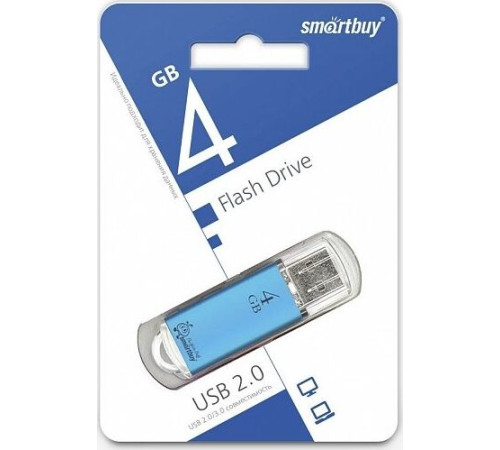 SMARTBUY (SB4GBVC-B) 4GB V-CUT BLUE