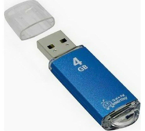 SMARTBUY (SB4GBVC-B) 4GB V-CUT BLUE