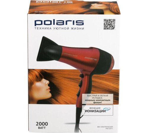 POLARIS PHD 2077i красно-черный