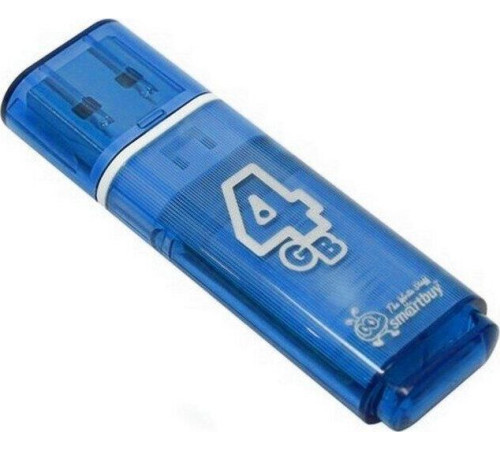 SMARTBUY (SB4GBGS-B) 4GB GLOSSY SERIES BLUE