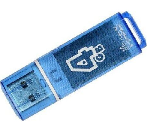 SMARTBUY (SB4GBGS-B) 4GB GLOSSY SERIES BLUE