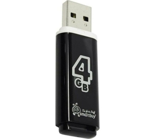 SMARTBUY (SB4GBGS-K) 4GB GLOSSY SERIES BLACK