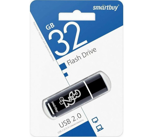 SMARTBUY (SB32GBGS-K) 32GB GLOSSY SERIES BLACK