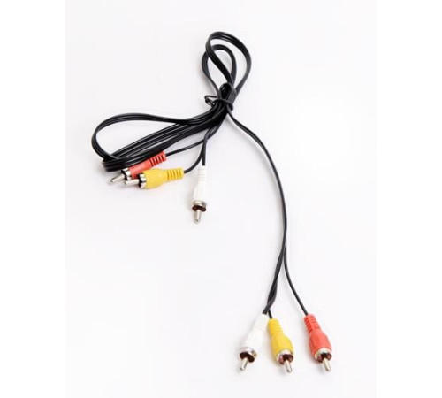 Аудио-видео шнур СИГНАЛ (3774) 3RCA-3RCA 1,0м (10)