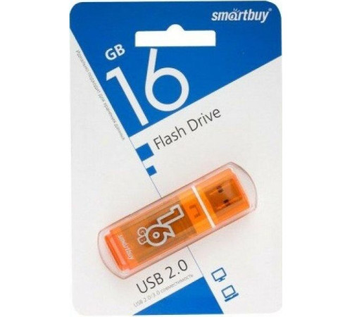SMARTBUY (SB16GBGS-OR) 16GB GLOSSY SERIES ORANGE