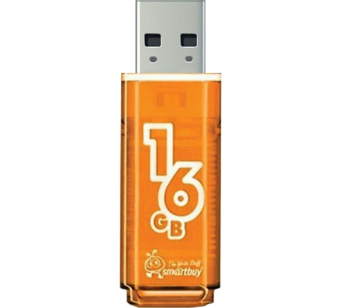 SMARTBUY (SB16GBGS-OR) 16GB GLOSSY SERIES ORANGE