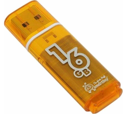SMARTBUY (SB16GBGS-OR) 16GB GLOSSY SERIES ORANGE