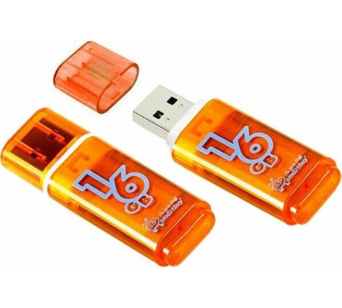 SMARTBUY (SB16GBGS-OR) 16GB GLOSSY SERIES ORANGE