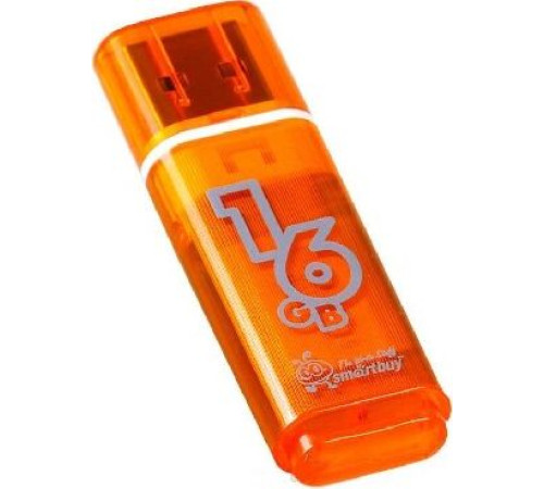 SMARTBUY (SB16GBGS-OR) 16GB GLOSSY SERIES ORANGE