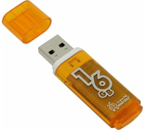 SMARTBUY (SB16GBGS-OR) 16GB GLOSSY SERIES ORANGE