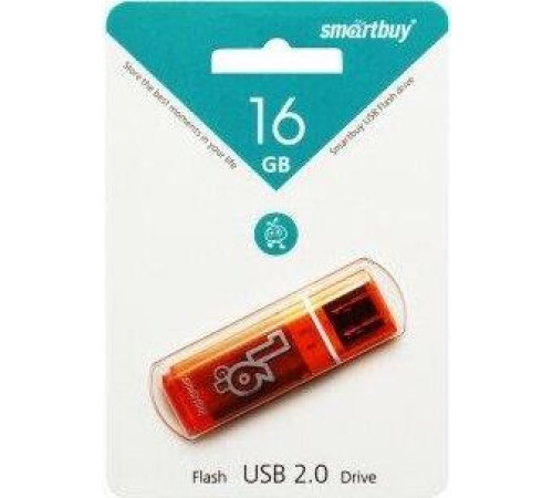 SMARTBUY (SB16GBGS-OR) 16GB GLOSSY SERIES ORANGE