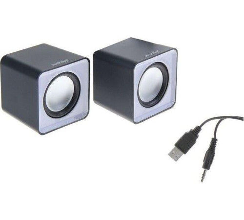 SMARTBUY (SBA-2810) MINI 4Вт/USB серый