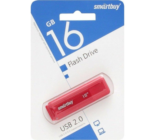 SMARTBUY (SB16GBDK-R) 16GB DOCK RED