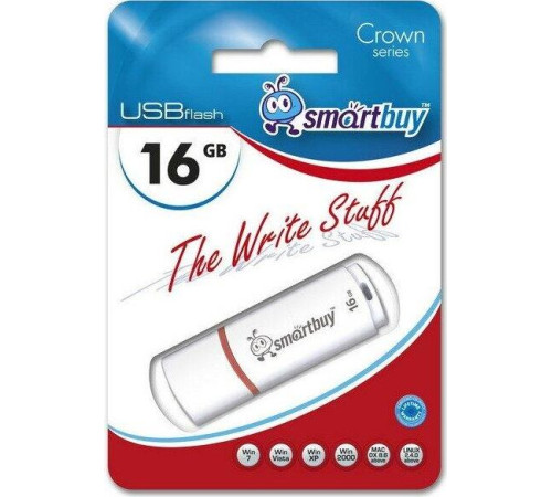 SMARTBUY (SB16GBCRW-W) 16GB CROWN WHITE