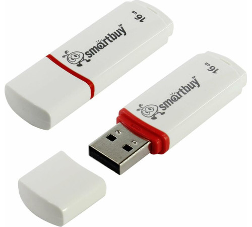 SMARTBUY (SB16GBCRW-W) 16GB CROWN WHITE