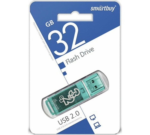 SMARTBUY (SB32GBGS-G) 32GB GLOSSY SERIES GREEN
