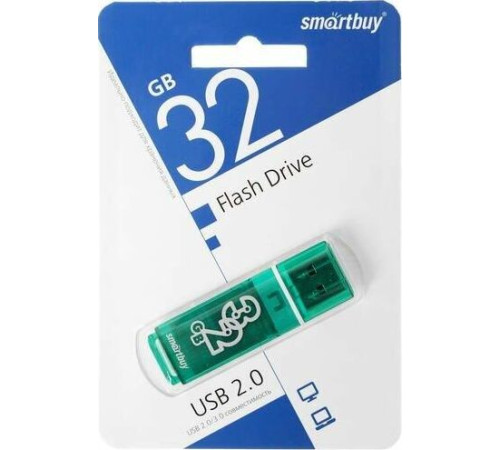 SMARTBUY (SB32GBGS-G) 32GB GLOSSY SERIES GREEN