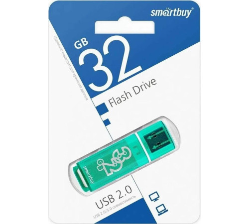SMARTBUY (SB32GBGS-G) 32GB GLOSSY SERIES GREEN