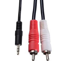 PERFEO (J2004) JACK 3.5 мм - 2XRC 3 м