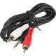 PERFEO (J2001) JACK 3.5 мм - 2XRCA 1 м